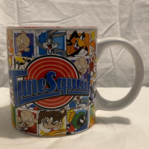 space jam tune squad looney tunes coffee mug/cup 20 oz Pre owned See Description - Picture 1 of 4